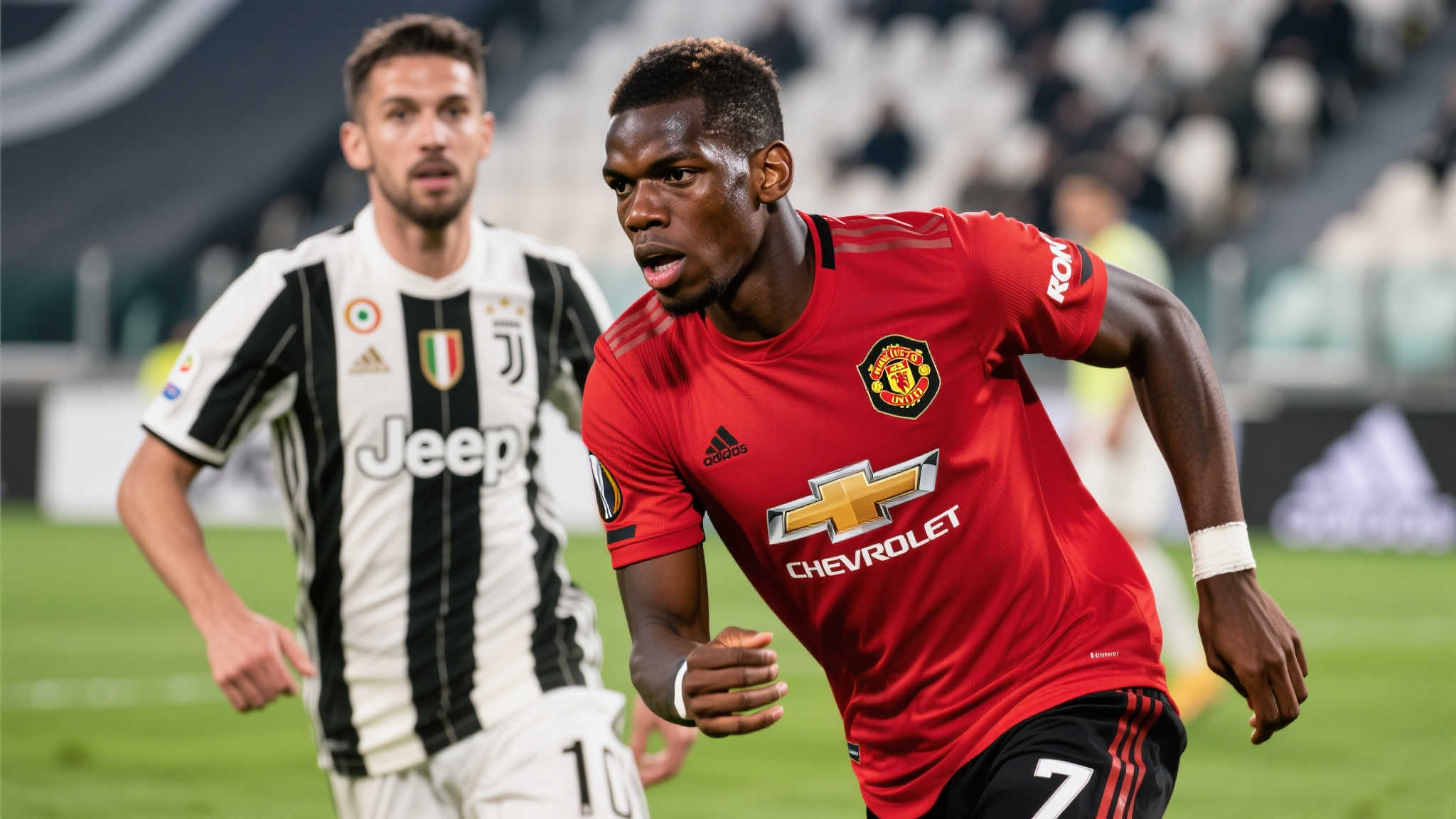 保罗·博格巴，这位法国中场天才，自初登绿茵场便展现